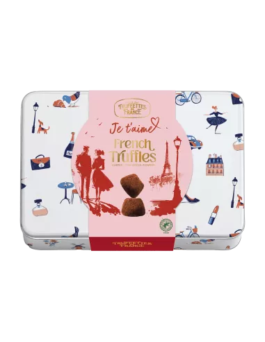 Truffes Nature boîte Amour