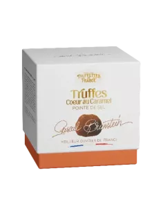 Trufas de caramelo con un toque de sal