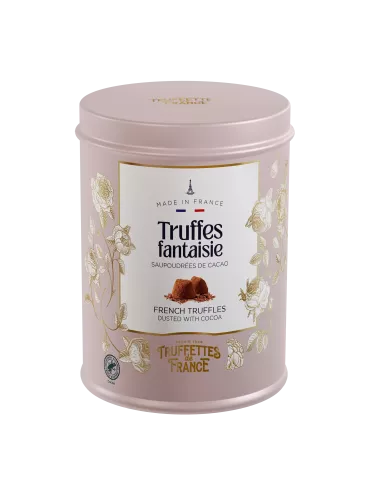 Truffes Fantaisie Nature boîte fer