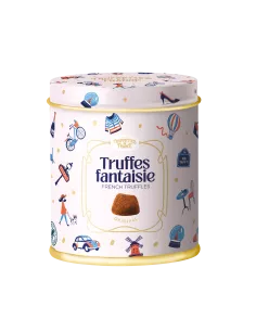 Truffes Fantaisie Nature boîte fer
