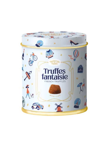 Truffes Fantaisie au Lait - boîte fer