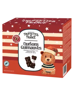 Ositos de malvavisco recubiertos de chocolate negro